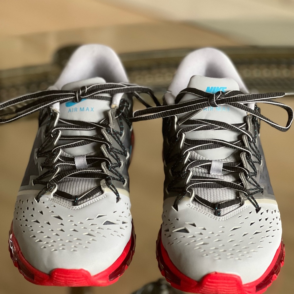 Nike Air Max Red/Gray Mint Condition Men’s Size 9